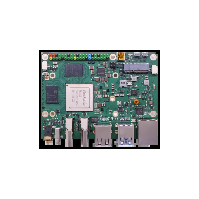 Бортовой вычислитель Radxa ROCK 5B, полный RK3588, 2,5 Гбит Ethernet, NVMe PCIe 3.0 x4