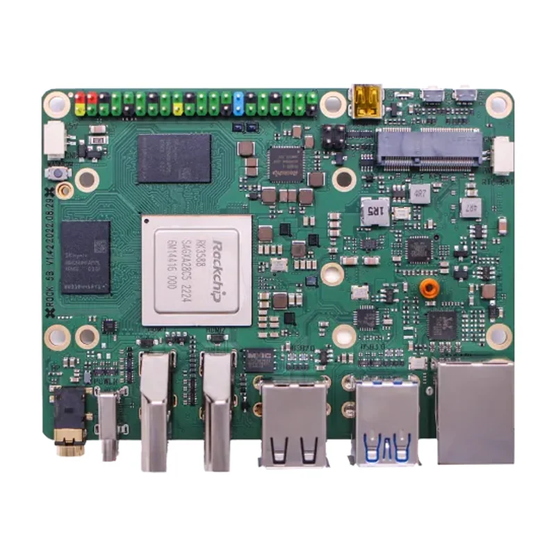 Бортовой вычислитель Radxa ROCK 5B, полный RK3588, 2,5 Гбит Ethernet, NVMe PCIe 3.0 x4