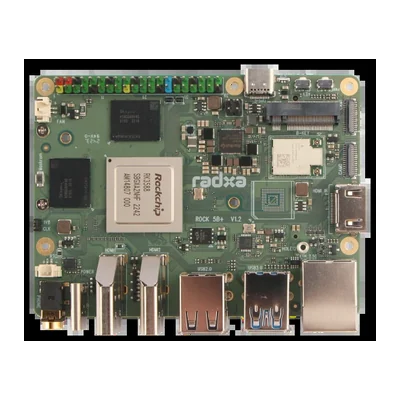 Бортовой вычислитель Radxa ROCK 5B+, RK3588, LPDDR5 до 32 ГБ