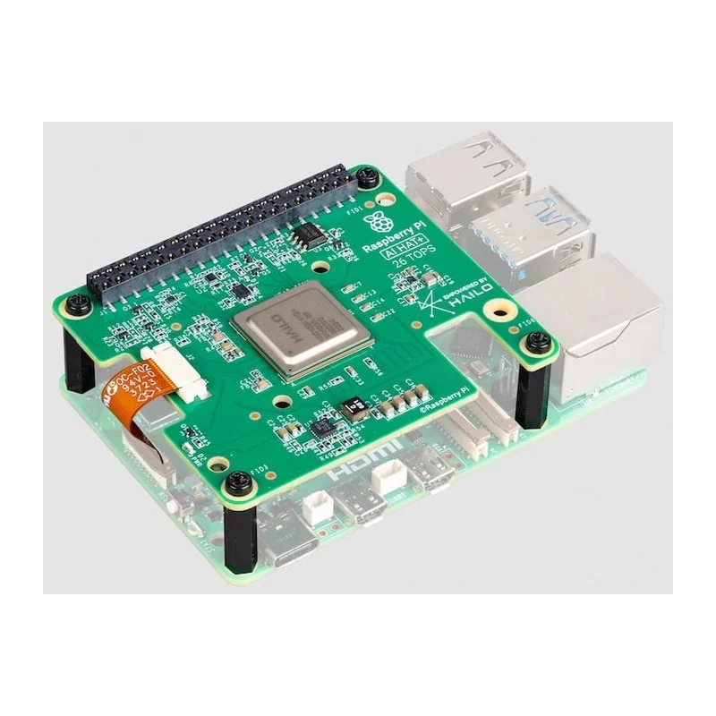 Ускоритель Raspberry Pi AI HAT+ 26 TOPS на Hailo-8