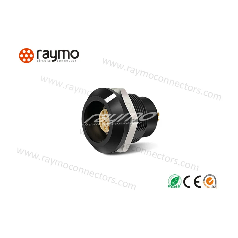 Панельная розетка HHG.0K.307.KLA, 7 контактов, IP68