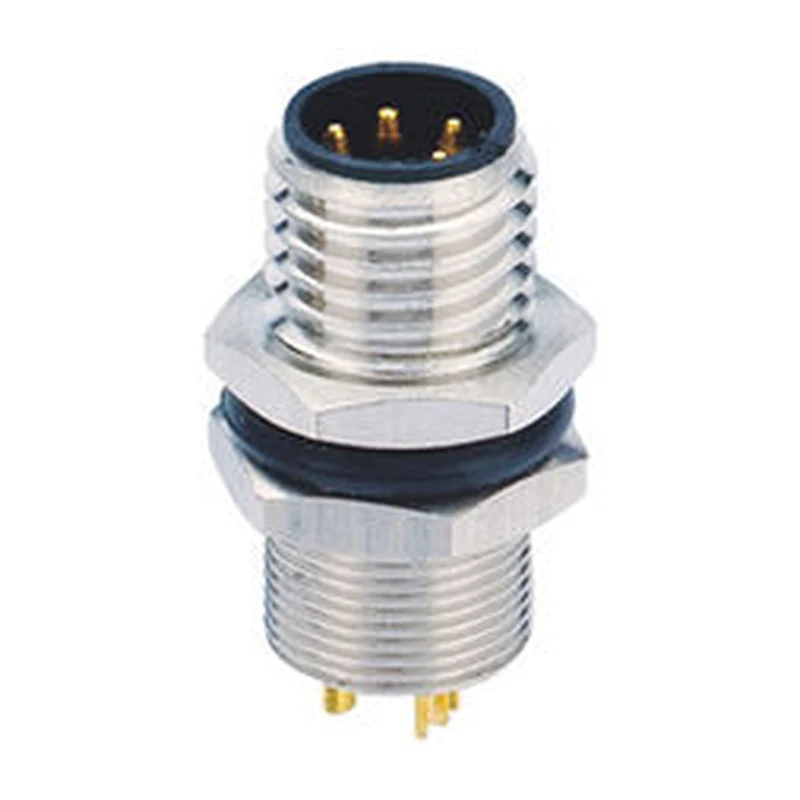 Панельный разъём M8 RM-M8-8, 8 контактов, IP67