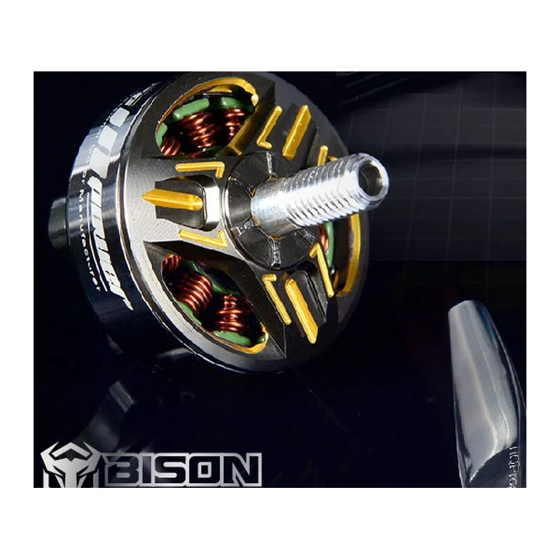 Мотор RCINPOWER Bison, 1800–2500 KV, 3–6S, тяга до 1447 г