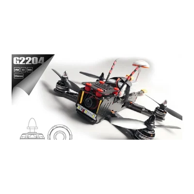 Мотор RCINPOWER G2204 Racing Edition, 2300 KV, 3–4S, тяга до 863 г