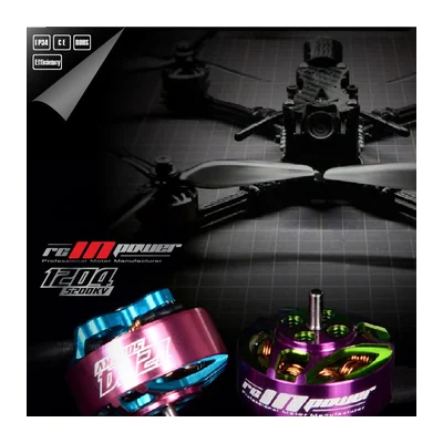 Мотор RCINPOWER GTS 1204, 5000 KV, 3–4S, тяга до 186 г