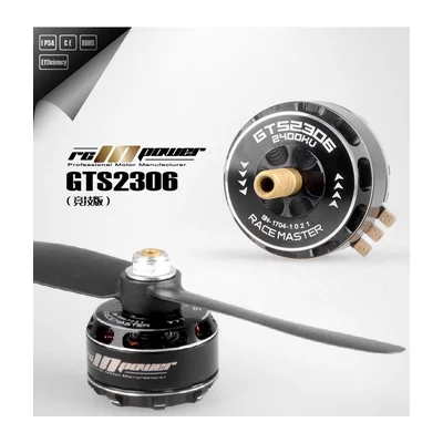 Мотор RCINPOWER GTS2306 Racing Edition, 2400–2750 KV, 3–5S, тяга до 2317 г