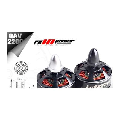 Мотор RCINPOWER QAV2206, 1900–2200 KV, 3–4S, тяга до 792 г