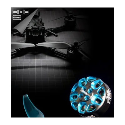 Мотор RCINPOWER SmooX 1404 Plus, 2750–6000 KV, 2–6S, тяга до 474 г