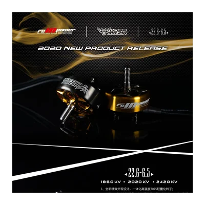 Мотор RCINPOWER Wasp Major, 1860–2420 KV, 4–6S, тяга до 2410 г