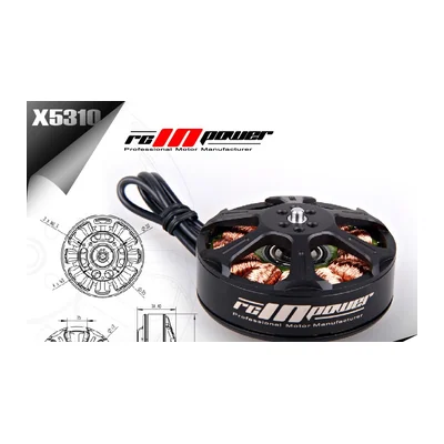 Бесколлекторные моторы RCINPOWER серии X, 280–3100 KV, 3S–6S, тяга до 4990 г