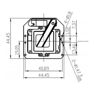 Тепловизионный модуль Rising Optics BI6417, 640×512/17 мкм