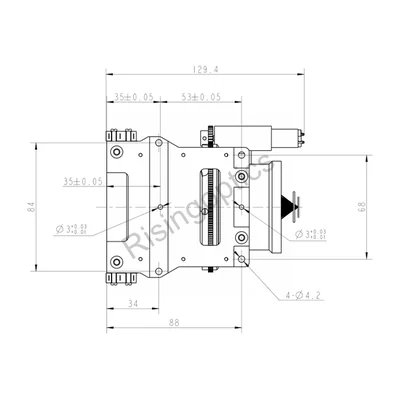 Объектив тепловизионный Rising Optics RS75&25F1.0&0.8