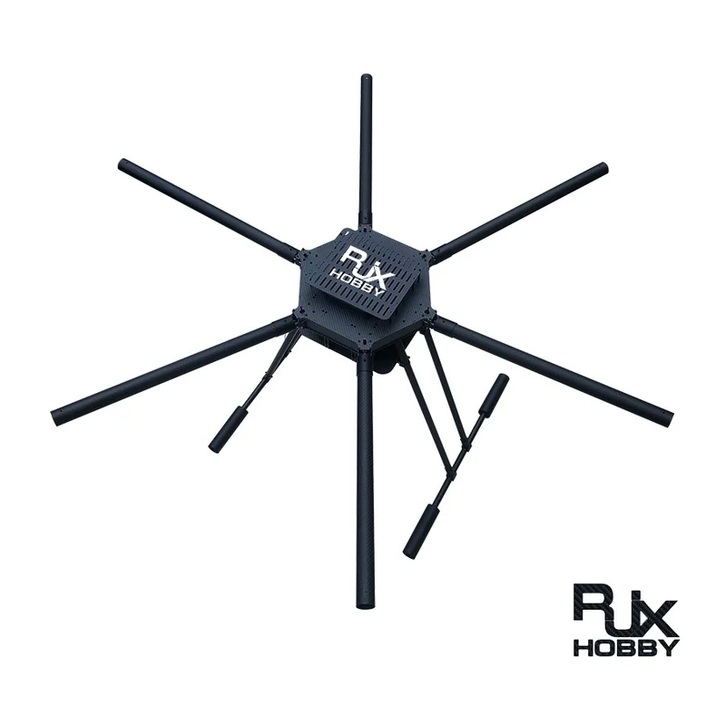 Рама гексакоптера RJXHOBBY RJX1600, колёсная база 1600 мм, зонтичное складывание
