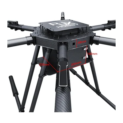 Зонтичная рама гексакоптера RJXHOBBY RJX1850A, база 1850 мм, лучи 40 мм