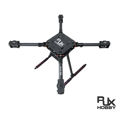 Зонтичная рама квадрокоптера RJXHOBBY RJX550, лучи 20×18×200 мм