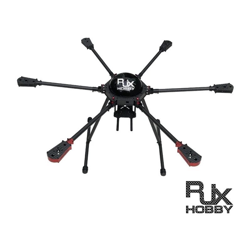 Рама гексакоптера RJXHOBBY RJX850, колёсная база 850 мм, зонтичное складывание