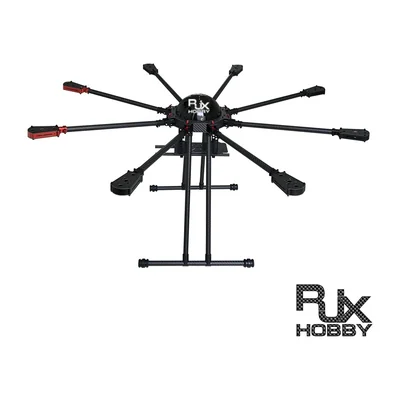 Зонтичная рама октокоптера RJXHOBBY RJX950, база 950 мм, с шасси