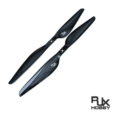 Винты углепластиковые RJXHOBBY 18–46,5″ для мультироторов и агродронов, пара CW/CCW