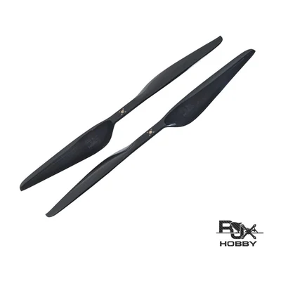 Винты углепластиковые RJXHOBBY 13–40″, шаг 4,5–13″, пара CW/CCW