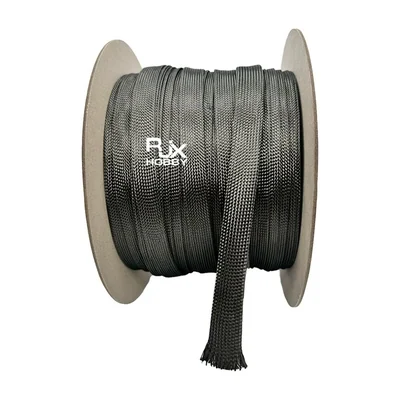 Плетёный углеродный рукав RJXHOBBY RJX4281, диаметр 4–40 мм, 5 м