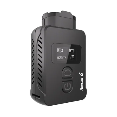 Экшн-камера RunCam 6, 4K 30 к/с, IMX377, съёмный АКБ
