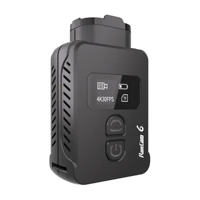 Экшн-камера RunCam 6, 4K 30 к/с, IMX377, съёмный АКБ