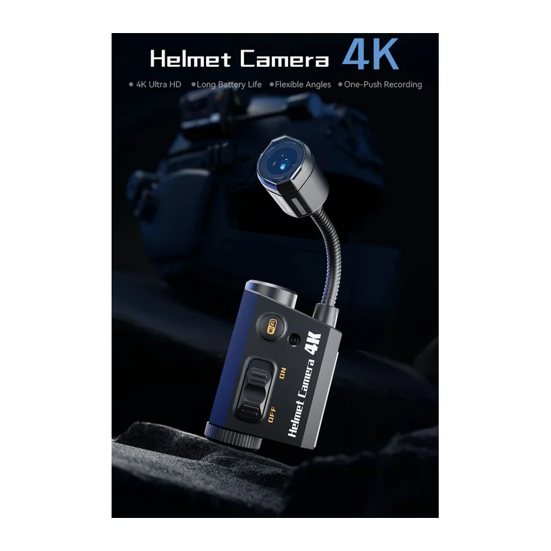 Шлемовая камера RunCam Helmet Camera 4K, IMX415, 4K 30 к/с