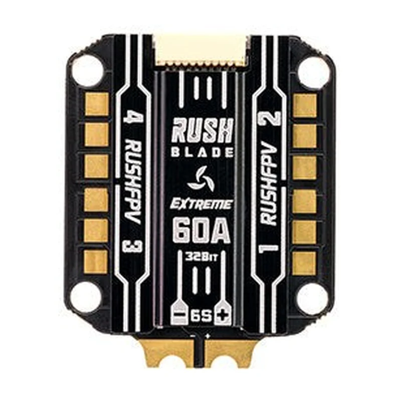 Регулятор хода 4-в-1 Rush Blade 60A Extreme, 3–6S, 30×30 мм