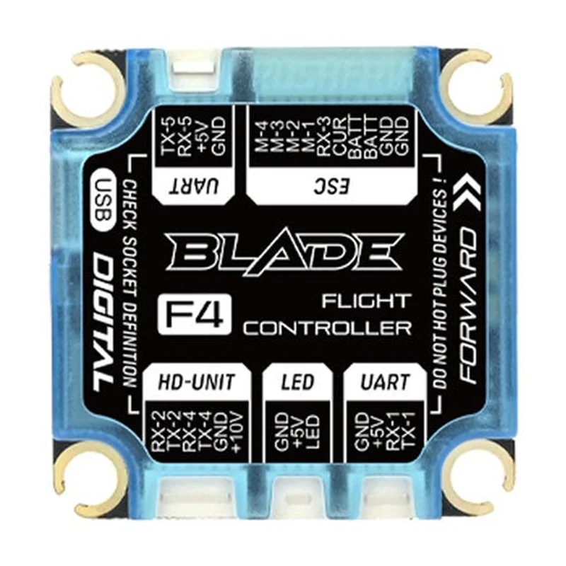 Полётный контроллер Rush Blade F405, 30×30 мм, для цифрового видео