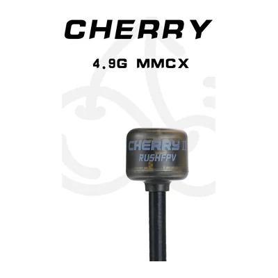 Антенна Rush Cherry 2 4,9 ГГц, MMCX угловой, 103 мм