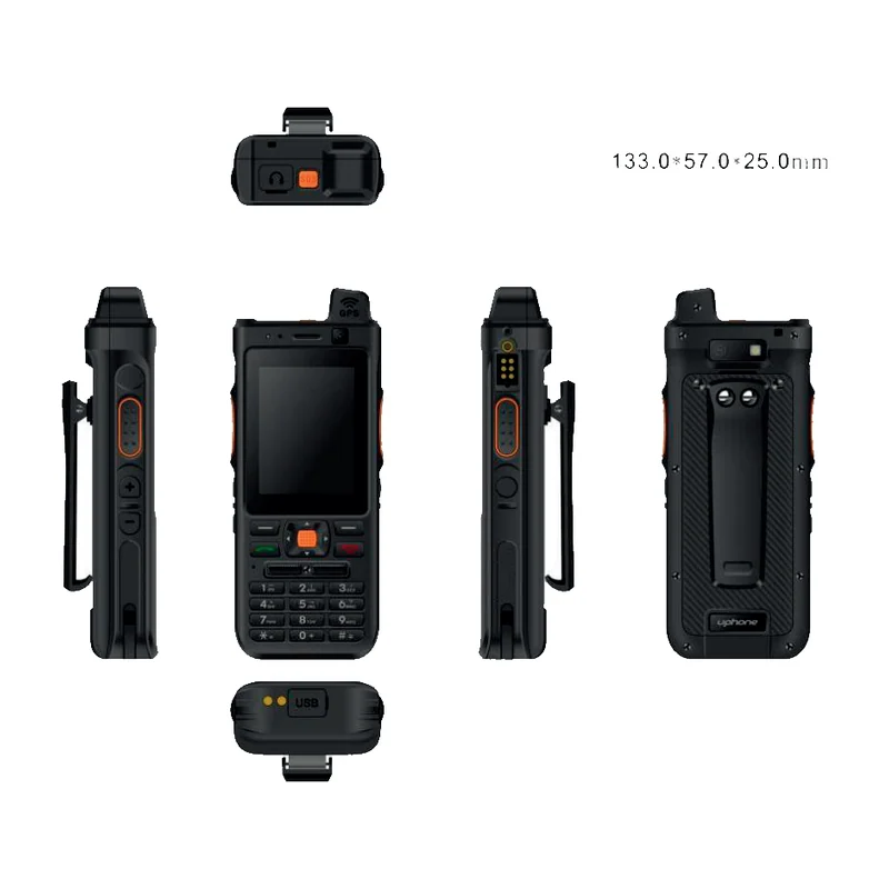 Радиостанция носимая Sagetown SN5102D, не менее 2 км