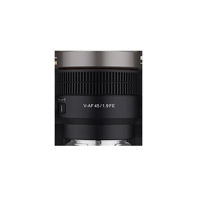 Кинообъектив Samyang V-AF 45mm T1.9 FE (Sony E), автофокусный