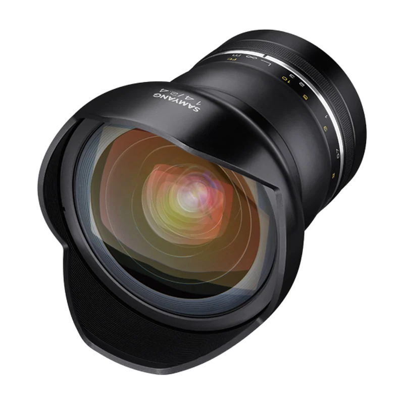Объектив Samyang XP 14mm F2.4 (Canon EF / Nikon F), премиальный сверхширокоугольный, мануальный