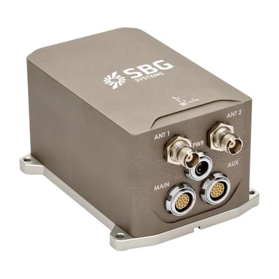 ИНС с GNSS SBG Systems Apogee-D, две антенны, точность курса 0,03°
