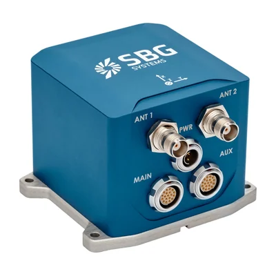 ИНС с GNSS SBG Systems Ekinox-D, две антенны, точность курса 0,05°