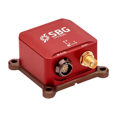 ИНС с GNSS SBG Systems Ellipse-N, одна антенна, точность курса 0,2°