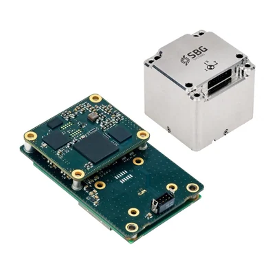 ИНС с GNSS SBG Systems Quanta Extra, две антенны, точность курса 0,03°
