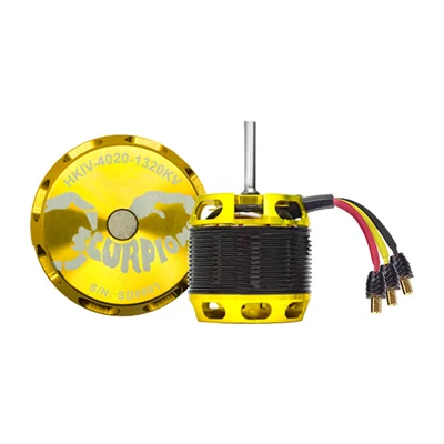 Двигатель бесколлекторный Scorpion HKIV-4020-1320KV