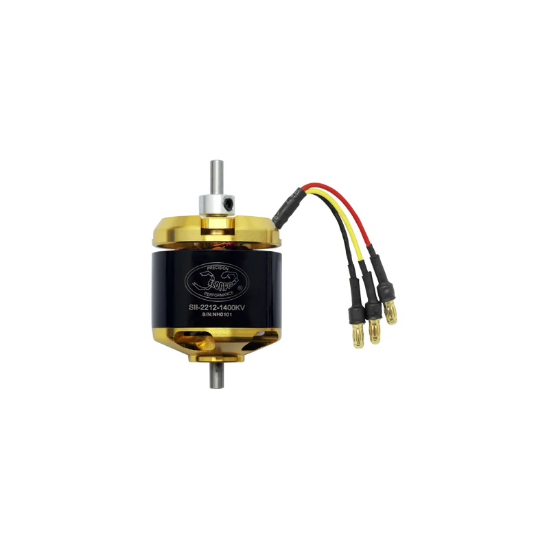 Двигатель бесколлекторный Scorpion SII-2212-1400KV (V2)