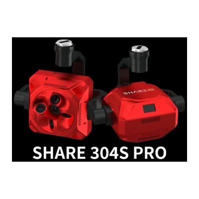 Косая аэрофотокамера SHARE 304S PRO, 5 × 61 Мп, полный кадр, трёхосевой подвес