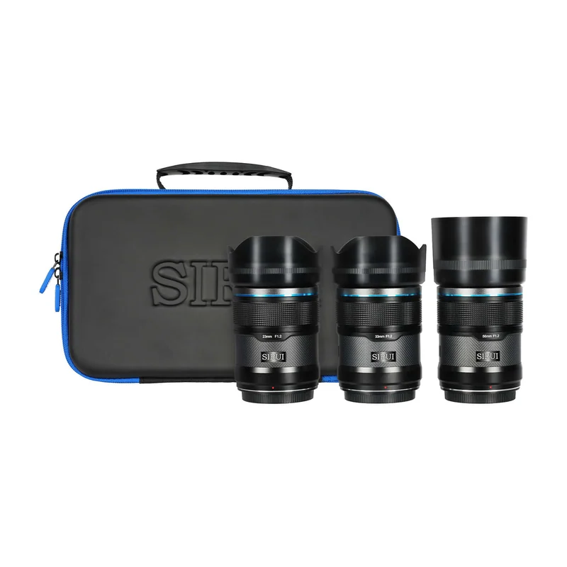 SIRUI Sniper, набор 23 + 33 + 56 мм F1.2 APS-C, автофокусные, байонет Nikon Z, чёрные