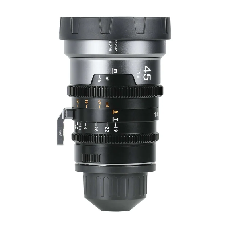 Анаморфотный кинообъектив SIRUI IronStar 45 мм T1.9 1.5x Full-Frame, сменный байонет PL/EF, нейтральные блики