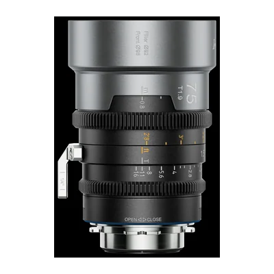 Анаморфотный кинообъектив SIRUI IronStar 75 мм T1.9 1.5x Full-Frame, сменный байонет PL/EF
