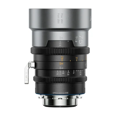 Анаморфотный кинообъектив SIRUI IronStar 75 мм T1,9 1,5x, полнокадровый, PL/EF