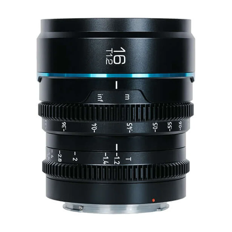 Кинообъектив SIRUI Night Walker 16 мм T1.2 S35, байонет Fujifilm X, чёрный
