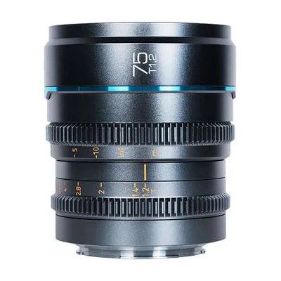 Кинообъектив SIRUI Night Walker 75 мм T1.2 S35, байонет Sony E, чёрный