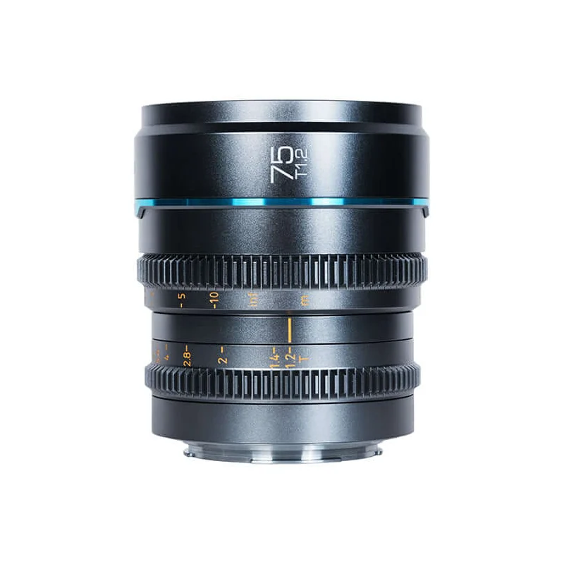 Кинообъектив SIRUI Night Walker 75 мм T1.2 S35, байонет Sony E, чёрный