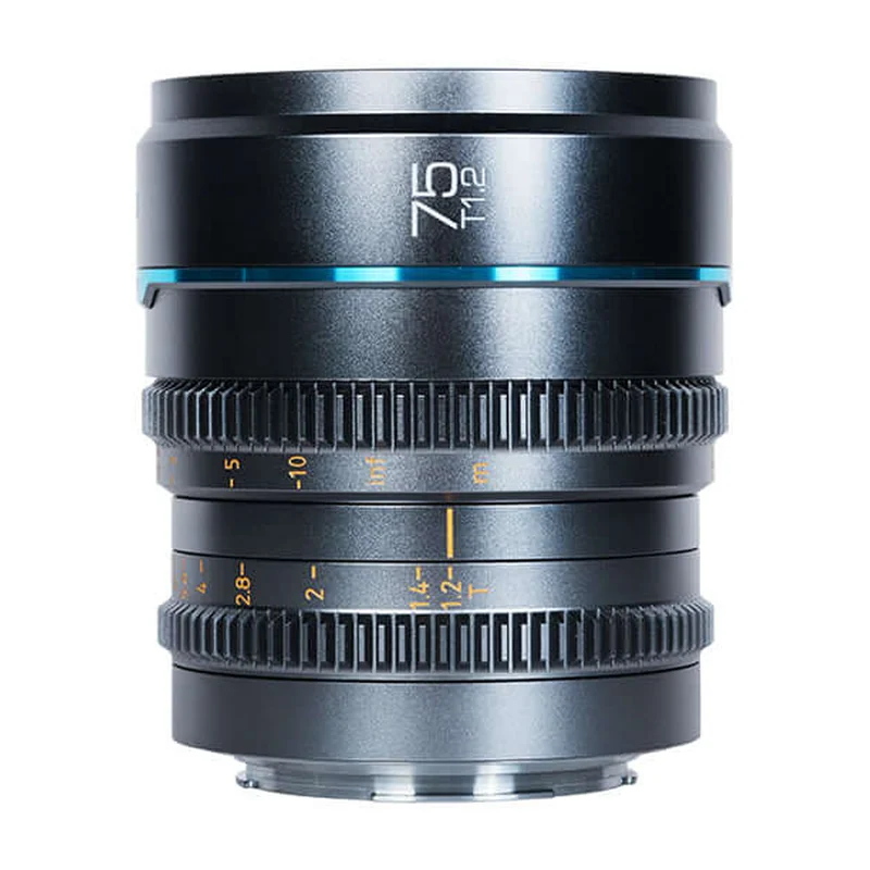 Кинообъектив SIRUI Night Walker 75 мм T1.2 S35, байонет Sony E, чёрный