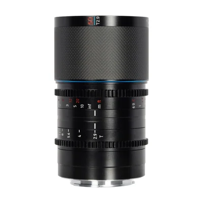 Анаморфотный кинообъектив SIRUI Saturn 50 мм T2.9 1.6x Full-Frame, карбоновый корпус