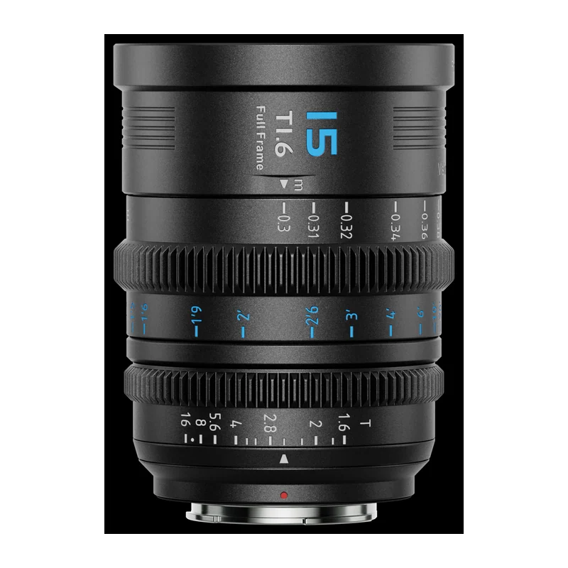 Кинообъектив SIRUI Vision Prime 15 мм T1.6 Full-Frame, сменный байонет L/RF/Z, чёрный